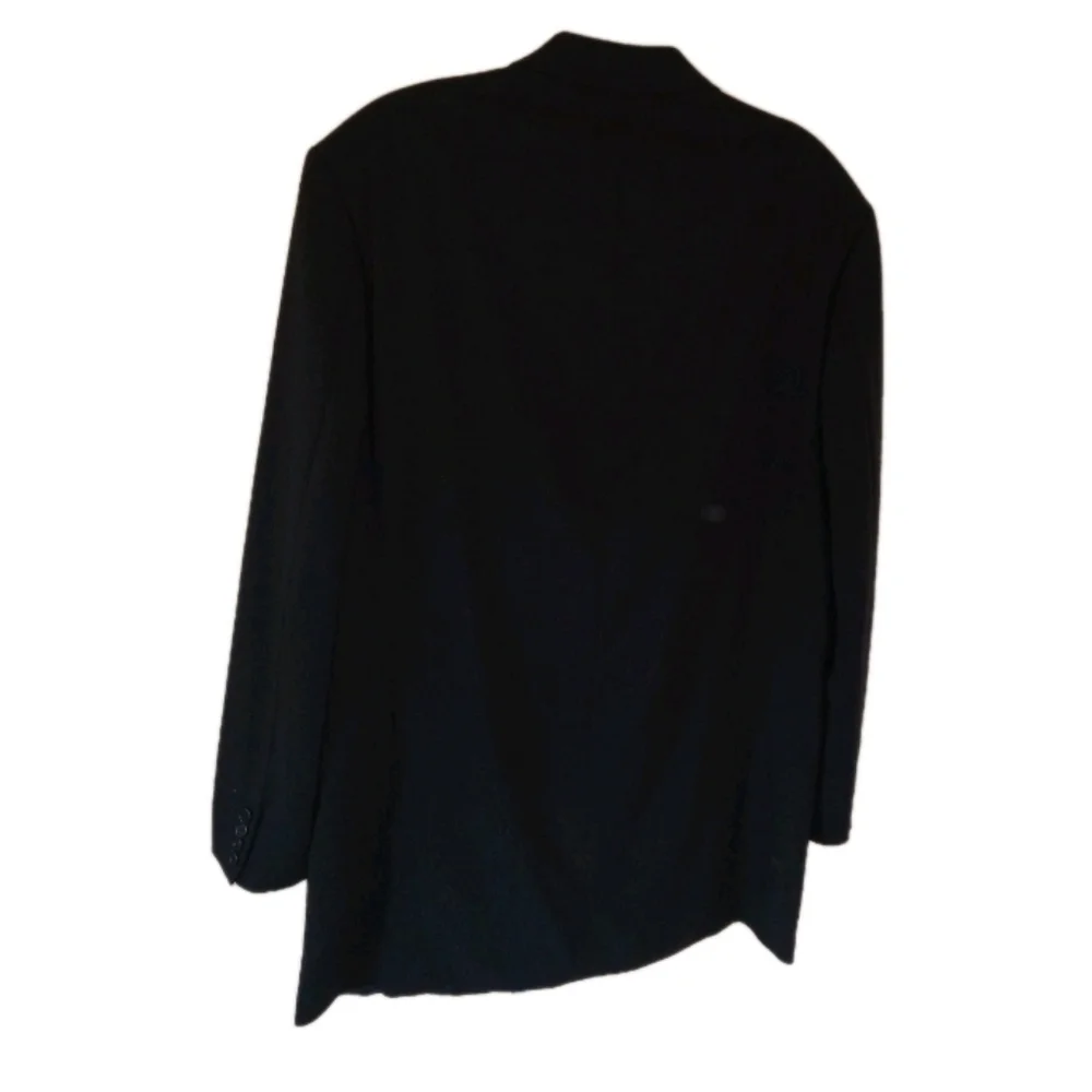 Nwot Hugo Boss Dark Navy Pure Virgin Wool.3 Button Blazer 44L - Picture 2 of 12